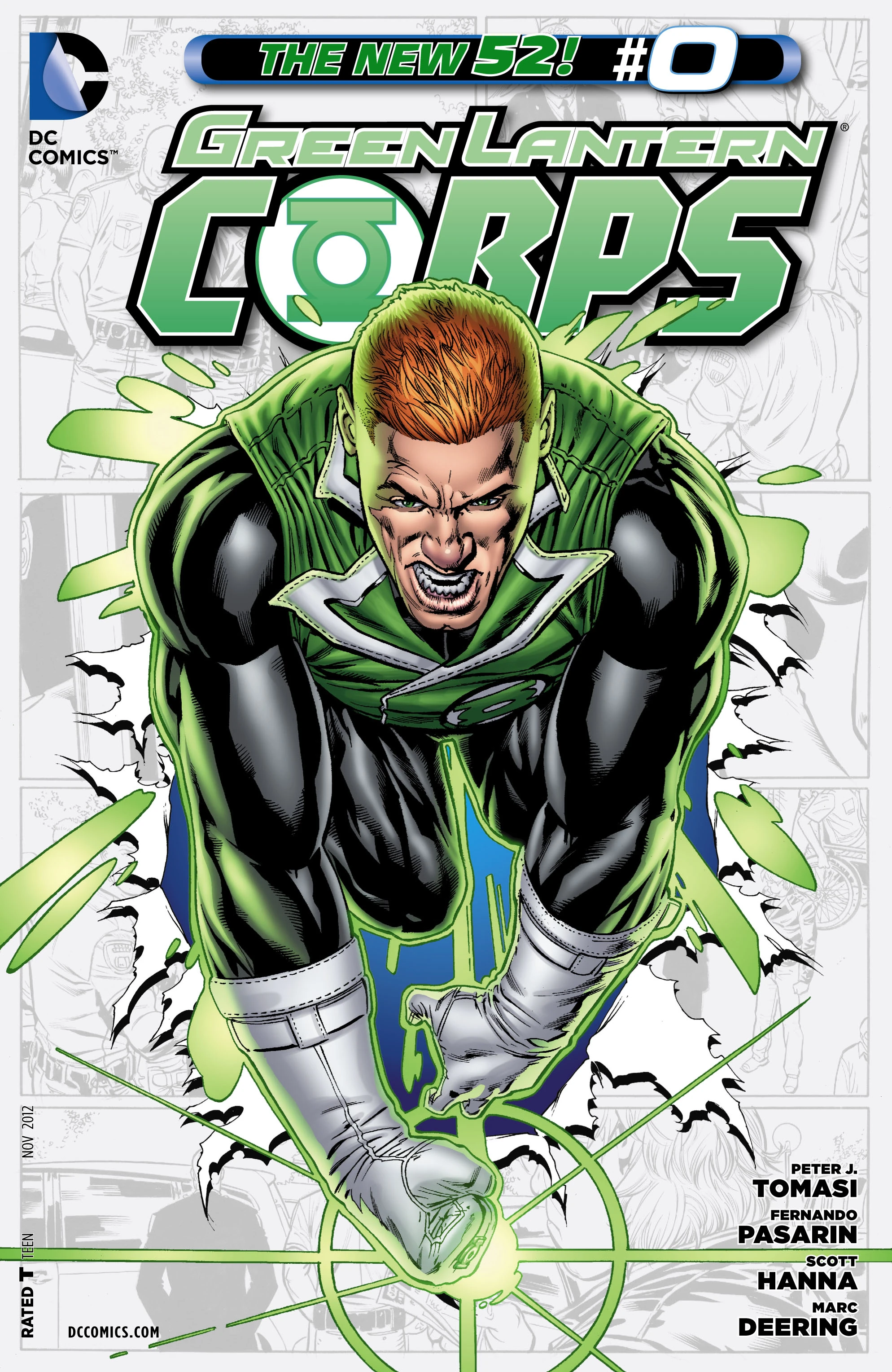 Green Lantern Corps (DC, 2012 — Cover A) cover